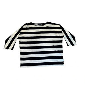 Chaps Ralph Lauren 
Alcove inn NWT
Size large 
Black/ crème color stripe